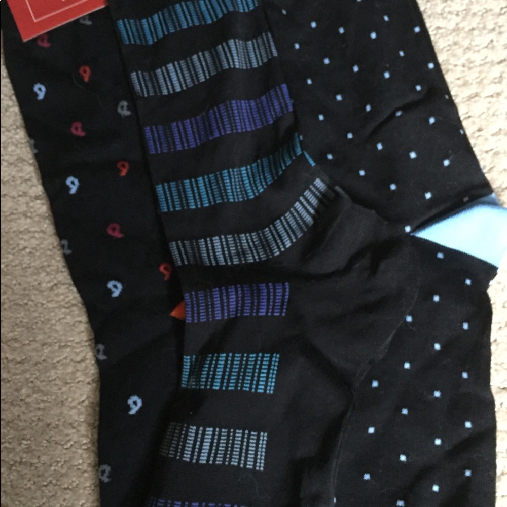 Three Pair Men’s Socks Saks Fifth Avenue NWT